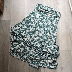 Lularoe S Maxi skirt with cute bird pattern